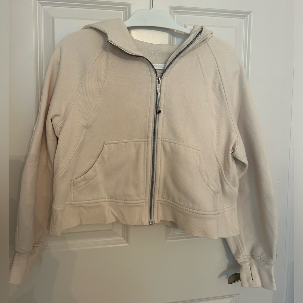 Lululemon crop full zip suba jacket
